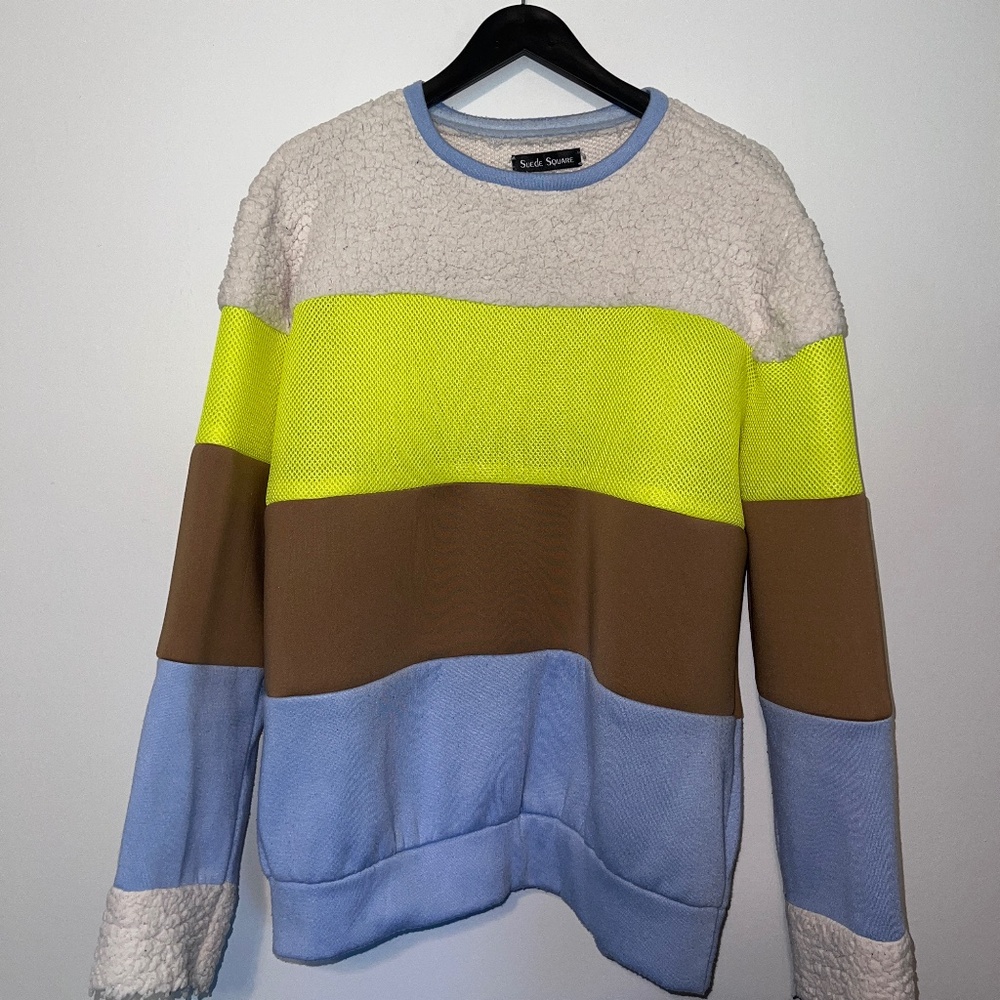 Multicolor/fabric sweatshirt
